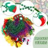 Bucherry 200 Pcs Cinco De Mayo Necklaces Bead Fiesta Decorations Mexican Necklace Mexican Party Favors Mexican Birthday Party Decorations for Luau Photo Props Fancy Dress Parties Carnivals view 2