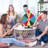 12 Inch Spinning Wheel for Prizes - Prize Wheel, 10 Slots Color Spinner with Stand, Table Prize Wheel Spinner for Trade Shows, Carnivals, and Home Game (12 inch) view 3