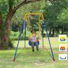 3-in-1 Toddler Swing Set,Indoor/Outdoor Baby Swing with Foldable Metal Stand, Kids Swing Seat for Playground,3 in 1 Kids Swing Seat Easy to Assemble and Store at Home Garage view 1