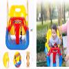3-in-1 Toddler Swing Set,Indoor/Outdoor Baby Swing with Foldable Metal Stand, Kids Swing Seat for Playground,3 in 1 Kids Swing Seat Easy to Assemble and Store at Home Garage view 4