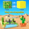 Gooidea Large Magnetic Blocks Kids Toys, Sensory Learning Toys, Mine Magworld Building Craft, Desert Construction Set, 1 Magnetic Building Cubes, Game Gift for 3+ Year Old Boys Girls view 3