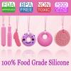 Chew Necklaces for Sensory Kids, Silicone Chewy Necklace for Children with Autism, ADHD, SPD, Chewing, 6 Pack Autism Sensory Toys view 2