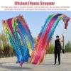 CMYUN Dragon Poi Dancer Dragon Poi Dance Ribbon Colorful, Adult Dancer Gymnastic Silk Ribbon with Head, Washable 3D Dragon Kite/Exercise Streamer, Spinning Poi (Size : Length - 8m/26ft) view 4