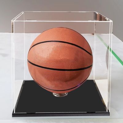 GOCHUSX Mirror Display Box, Clear Acrylic Display Case, Art Exhibition Cabinet, Removable Showcase, Character Model Transparent Box (Color : Black, Size : 10x20x20cm)