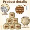 Blueweenly 12 Packs Passover Matzah Juggling Balls Mini Juggling Matzah Balls Juggling Sets Circus Balls with Matzo Decor for Pesach Holiday and Seder Party Favors Decorations view 3