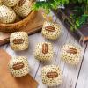 Blueweenly 12 Packs Passover Matzah Juggling Balls Mini Juggling Matzah Balls Juggling Sets Circus Balls with Matzo Decor for Pesach Holiday and Seder Party Favors Decorations view 4