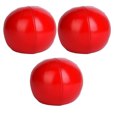 Gavigain Juggling Balls, Juggling Balls for Beginners and Professional Clown Juggle Ball Set for Kids and Adults, Classroom (Red)