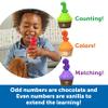 Learning Resources Counting Cupcakes - Number and Color Recognition Skills, Kitchen Play Food for Kids, Fine Motor Skills, Matching Toys, Homeschool, Birthday Gifts for Boys and Girls view 4