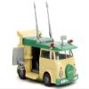 Party Wagon Green and Beige Ninja Turtles Hollywood Rides Series Diecast Model Car by Jada 34723 view 2