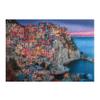 Buffalo Games - 500 Piece Wooden Jigsaw Puzzle - Cinque Terre - Unique Cut Pieces - Wooden Box - Full Size Poster, Ages 14 view 2