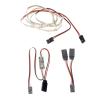 CHICHIYANG Remote Controll LED Light Strip Kit for RC Fixed Wing Airplane Flying Wing Plane Model view 1