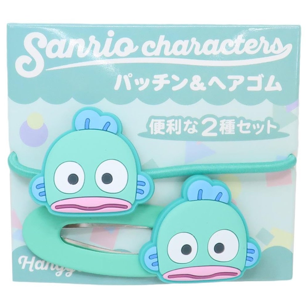 I Planning Sanrio Characters Patchin & Hair Rubber Set, Hangyodong K9717F