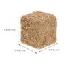 TOYANDONA 12pcs Mini Bales, Mini Haystack Miniature Straw Bales Dollhouse for Faux Autumn Craft Farm Micro Landscape Decoration view 2