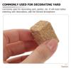 TOYANDONA 12pcs Mini Bales, Mini Haystack Miniature Straw Bales Dollhouse for Faux Autumn Craft Farm Micro Landscape Decoration view 4