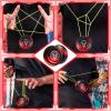 FETESNICE LY10 Yoyo for Kids 8-12 or Above, Responsive Yoyo Professional with Dual Function, Unresponsive Trick Yo yo for Adults with 10 Yo-yo Strings and Removal Bearing Tool (Black-Red) view 3