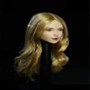 1/6 Scale Beauty Elf Girl Pale Skin Planted Hair Head Sculpt Carved for 12inch Action Figure Body Collection (Long Blonde Hair) view 4