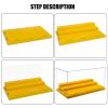 Minifigure Display Case for Action Figures Blocks, Dustproof Acrylic Display Box Storage with 3 Movable Steps for Collection Models Minifigures, Bricks Blocks Toys view 4