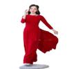 A19 Ao dai Vietnam Vietnamese Traditional Ao Dai For Women, Ao Dai For Women, Vietnamese Dress For Women, Ao Dai Dress For Women ao dai Tet Lunar New Year (S, Red) view 1