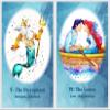 Animated Movies Tarot Cards Deck. Watercolor Splash Fairy Tale Images. Fairytale Characters Tarot Cards. view 2