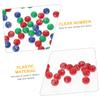 FAVOMOTO Activity Raffle Game Props for Parties Events Compact Plastic Design for Easy Use Storage view 4