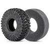 4pcs 1.9inches Wheel Rubber Tires with Sponge for 1/10 Axial SCX10III AXI03007 Crawler Upgrade view 3
