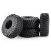 4pcs 1.9inches Wheel Rubber Tires with Sponge for 1/10 Axial SCX10III AXI03007 Crawler Upgrade view 4