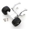 Aluminum Adjustable Multi Holes Rear Anti-Rollover Wheelie Bar RC Parts for TRAXXAS E-REVO 2.0 86086-4, 56087-1 RC Car, Silver view 1
