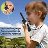 QUOLIX Walkie Talkies for Kids Rechargeable, Kids Walkie Talkie with Flashlight VOX Function, Great for Camping, Hiking, Outdoor Play, for Boys and Girls Ages 3 12. (2 Pack) view 2