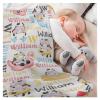 Todeyya Baby Cow Baby Blanket Gifts Custom Cow Toddler Blankets for Boys Baby Cow Plush Throw Blanket, Baby Cow Bedding Room Decor for Boys 30"x40" for Babyt view 3