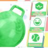 Gemscream Kids Bouncy Hopper Ball with Handle Jumping Hopping Exercise Balls for Toddlers Boys Girls Indoor Outdoors Sports School Games Exercise Gifts(18 Inch,Marbled Green) view 3