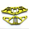 KEBEILEE CNC 7075#Aluminum Front Upper&Lower Arms for LOSI Super Baja Rey2.0 1/6 (Yellow) view 2