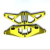 KEBEILEE CNC 7075#Aluminum Front Upper&Lower Arms for LOSI Super Baja Rey2.0 1/6 (Yellow) view 3