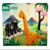 BRIO World  36098 Dinosaur Circle Set | Toy Train for Kids Aged 3 Years Up view 1