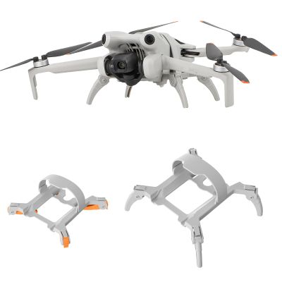Landing Gear for DJI Mini 4 Pro Drone Spider Landing Leg Foldable Extension Kit Quick Release Height Extended Leg Feet for DJI Mini 4 Pro Drone Accessories(Gray)