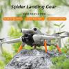 Landing Gear for DJI Mini 4 Pro Drone Spider Landing Leg Foldable Extension Kit Quick Release Height Extended Leg Feet for DJI Mini 4 Pro Drone Accessories(Gray) view 2