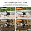 Landing Gear for DJI Mini 4 Pro Drone Spider Landing Leg Foldable Extension Kit Quick Release Height Extended Leg Feet for DJI Mini 4 Pro Drone Accessories(Gray) view 3