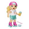 Baby Alive: Roller Skate Baby 14-Inch Doll Blonde Hair, Blue Eyes Kids Toy for Boys and Girls view 2