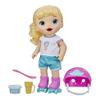 Baby Alive: Roller Skate Baby 14-Inch Doll Blonde Hair, Blue Eyes Kids Toy for Boys and Girls view 3