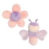 Ebba Playful Flutterflies Flutterfly Rattle & Crinkle Set Baby Stuffed Animal - Sensory Delight - Imaginative Play - Purple 4 Inches view 4