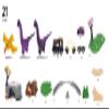 BRIO World Dinosaur Adventure Set - 21-Piece FSC-Certified - Wood Train Set & Accessories - Works with All BRIO Railway Sets - Dinosaur Train Engine, 2 Wagons, Dinosaurs, Tracks & More - Ages 3+ view 4