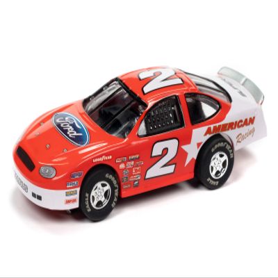 Auto World Super III SC399-2A 2008 Taurus Stock Car (Red) HO Scale Slot Car