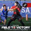 Gameday 6 Player Pop Flag Football Set-Complete w/Flags, Belts and carry Backpack (Red) view 3