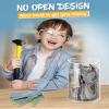 2 PCS Clear Acrylic Piggy Bank for Adults Kids, Clear Money Saving Jar Must Break to Open, Unopenable Piggy Bank for Cash Coins view 3