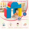 Costzon Climbing Toys for Toddlers, 5 Pieces Soft Foam Block Play Structures Infants Climbers for Child Development, Waterproof Indoor Crawl and Climb Foam Play Set for Kids Preschool Baby view 4