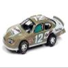 Auto World Super III SC399-3A 2008 Charger Stock Car (Gold) HO Scale Slot Car view 1
