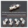 CRUMPS Rc Boat Car Metal Cardan Joint 2mm/2.3mm/3mm/3.175mm/4mm/5mm/6mm/8mm/10mm Gimbal Couplings Shaft Motor Connector Universal Joint (Color : 5mm to 6mm) view 3