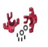 Aluminum 7075 Front Steering Block for Arrma 1/8 Mojave 4X4 4S BLX Desert Truck RTR-ARA4404 Upgrade Parts - Red view 1
