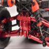 Aluminum 7075 Rear Diff Cover for Arrma 1/18 Granite GROM MEGA 380 Brushed 4X4 Monster Truck ARA2102 Upgrade Parts - Blue view 3