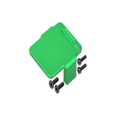 Aluminum 7075 Servo Mount/Radio Deck for Standalone ESC/Receiver for Arrma 1/18 Granite GROM MEGA 380 Brushed 4X4 Monster Truck ARA2102 Upgrade Parts - Green