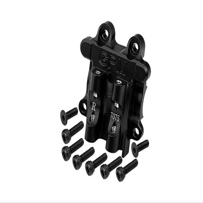 Aluminum 7075 Rear Diff Cover for Arrma 1/18 Granite GROM MEGA 380 Brushed 4X4 Monster Truck ARA2102 Upgrade Parts - Black